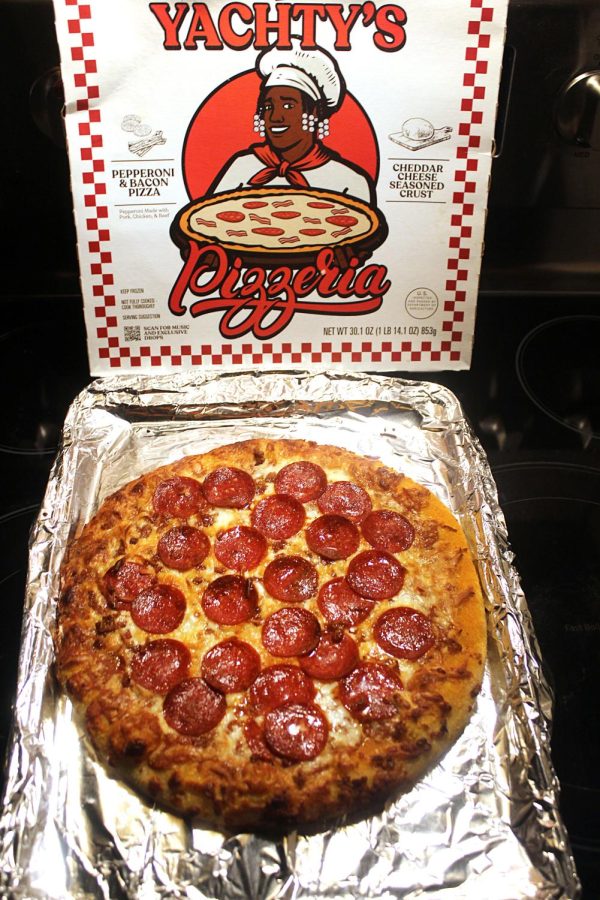 Pepperoni is one of the four flavors that rapper Lil Yachty released for his new pizza brand, exclusive to Walmart, that he launched in September. (Ricky Simmons)