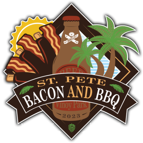 Promotional flyer for the St. Pete Back and BBQ festival.