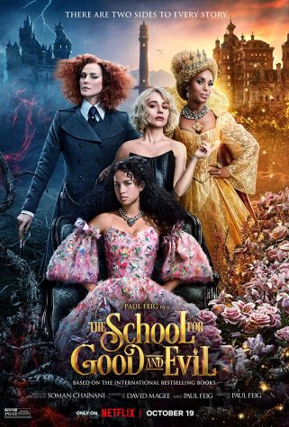 Promotional poster for the Netflix original film The School of Good and Evil.