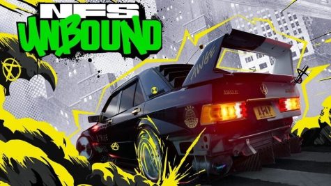 Promotional poster for Need For Speed: Unbound, a new game form the EA game company. 