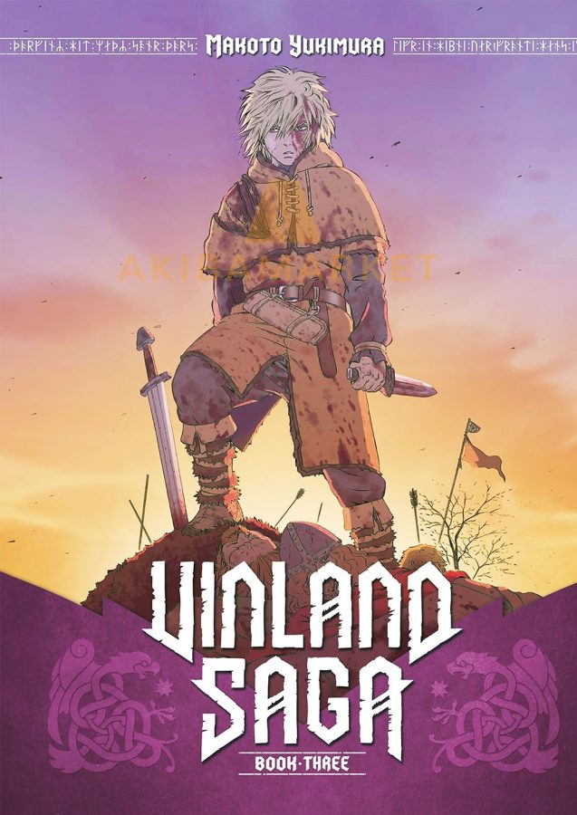Promotional poster for Vinland Saga. 
