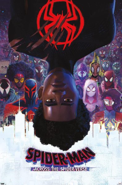 Image of Trends international Marvels Spiderman Across the Spider-Verse Poster