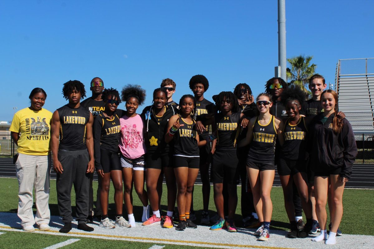 Coach Anthony Snead and his team set a great start to the season with scoring 78 points at their first track meet on February 13th at Gibbs High School. Lakewood Spartans have been training for weeks for this moment.