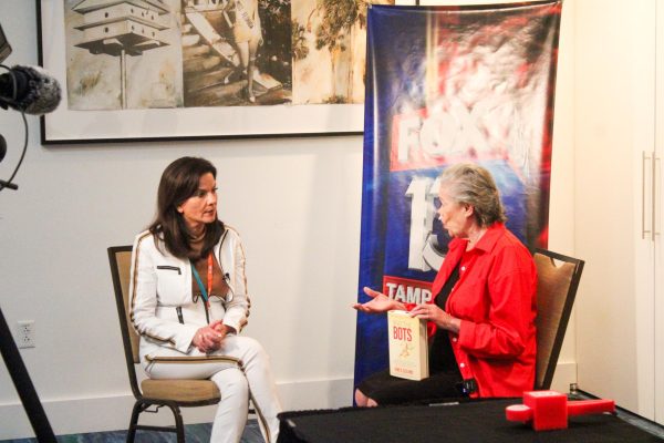 At the Tampa Convention center, this Thursday, author Karen McManus spoke with Fox 13's Linda Hurtado about her new book. " We can't underestimate how powerful online voices are even when they aren't human". McManus said