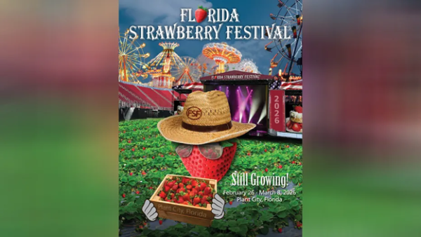 The 2026 theme for the Florida Strawberry Festival is 'Still Growing.'